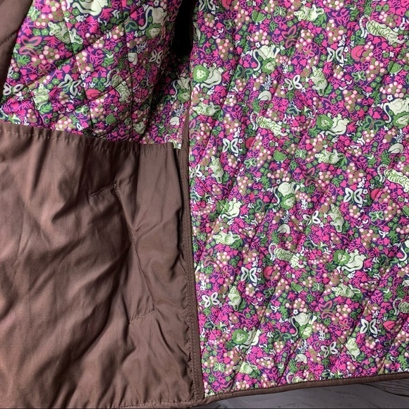 Lilly Pulitzer Quilted Button Down Coat - Picture 7 of 8